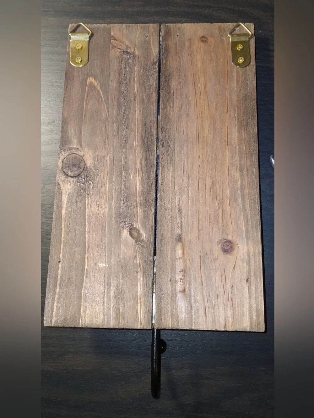 Rustic Cow Wall Hook with Cute Cow Sign - Home Wall Decor